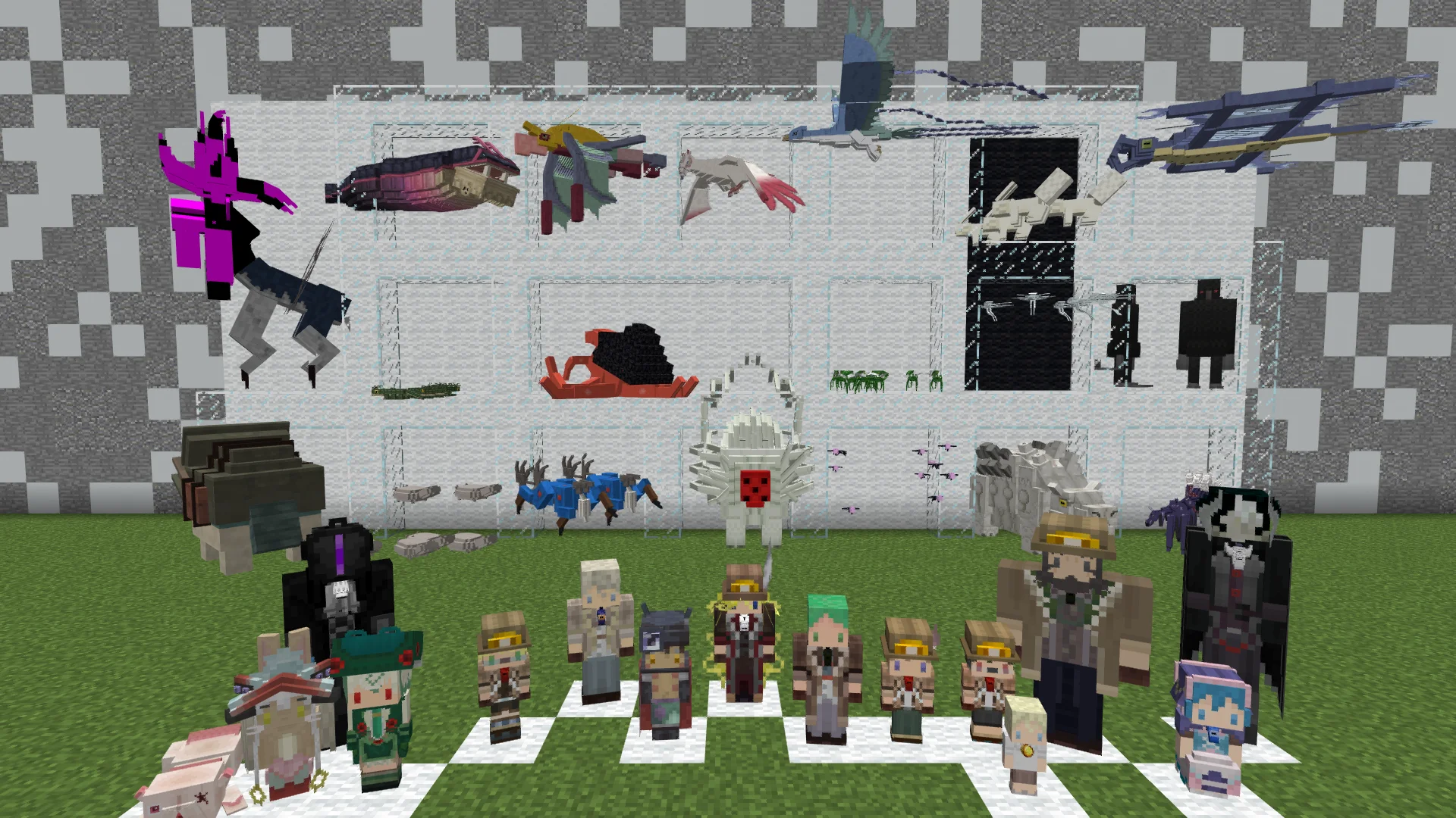 All the custom mobs!